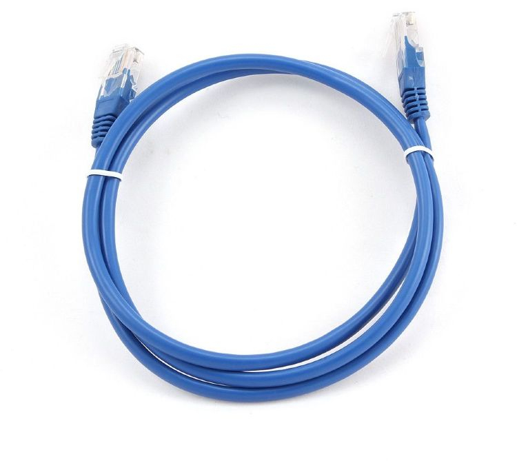 Патч-корд NetLink UTP 5e кат. литой, синий